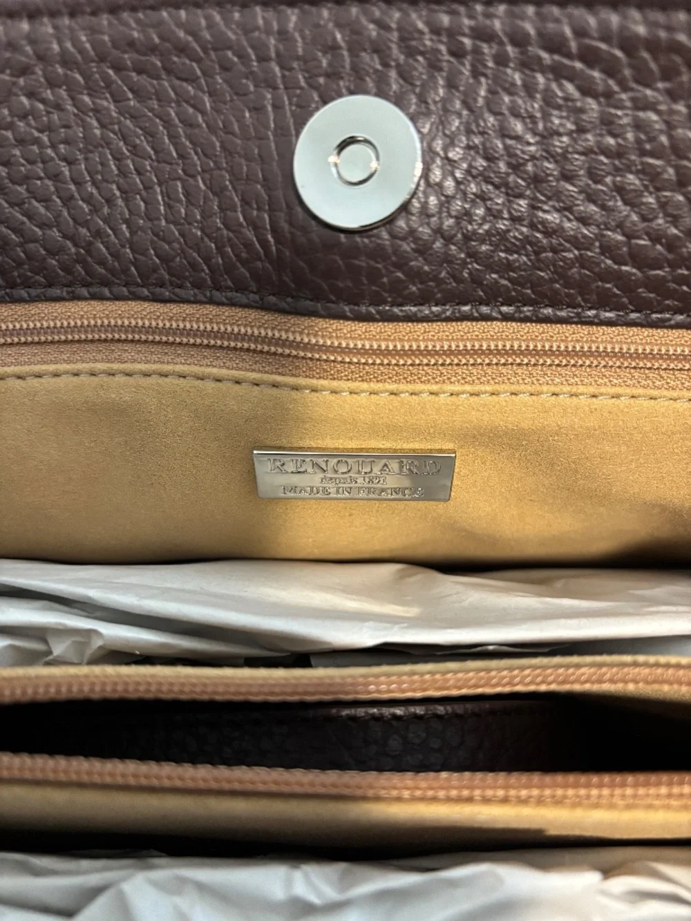 NWT Limited Edition Renouard Leather Bag - Brown